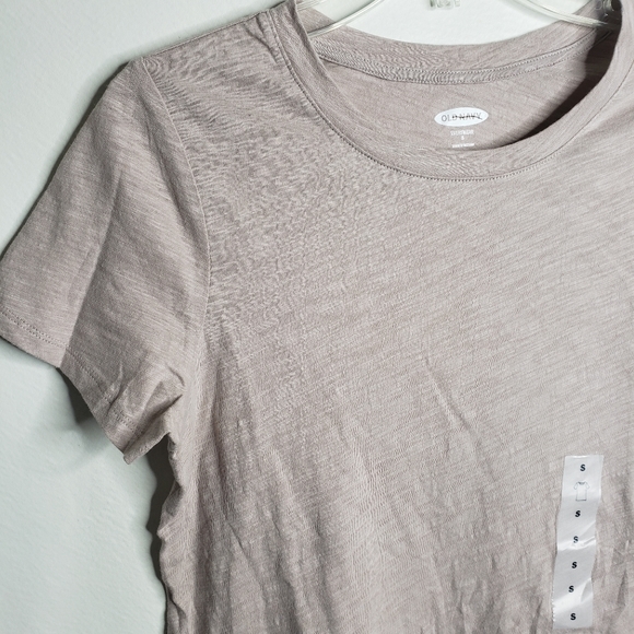 Old Navy Everywear Tee Short Sleeve Pale Pink Women's Size Small T-Shirt NWOT - Picture 5 of 8